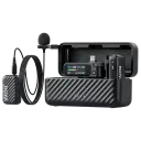 Microfon portabil pentru înregistrare vocală Boya Boyamic 2-01, Fără fir, Negru