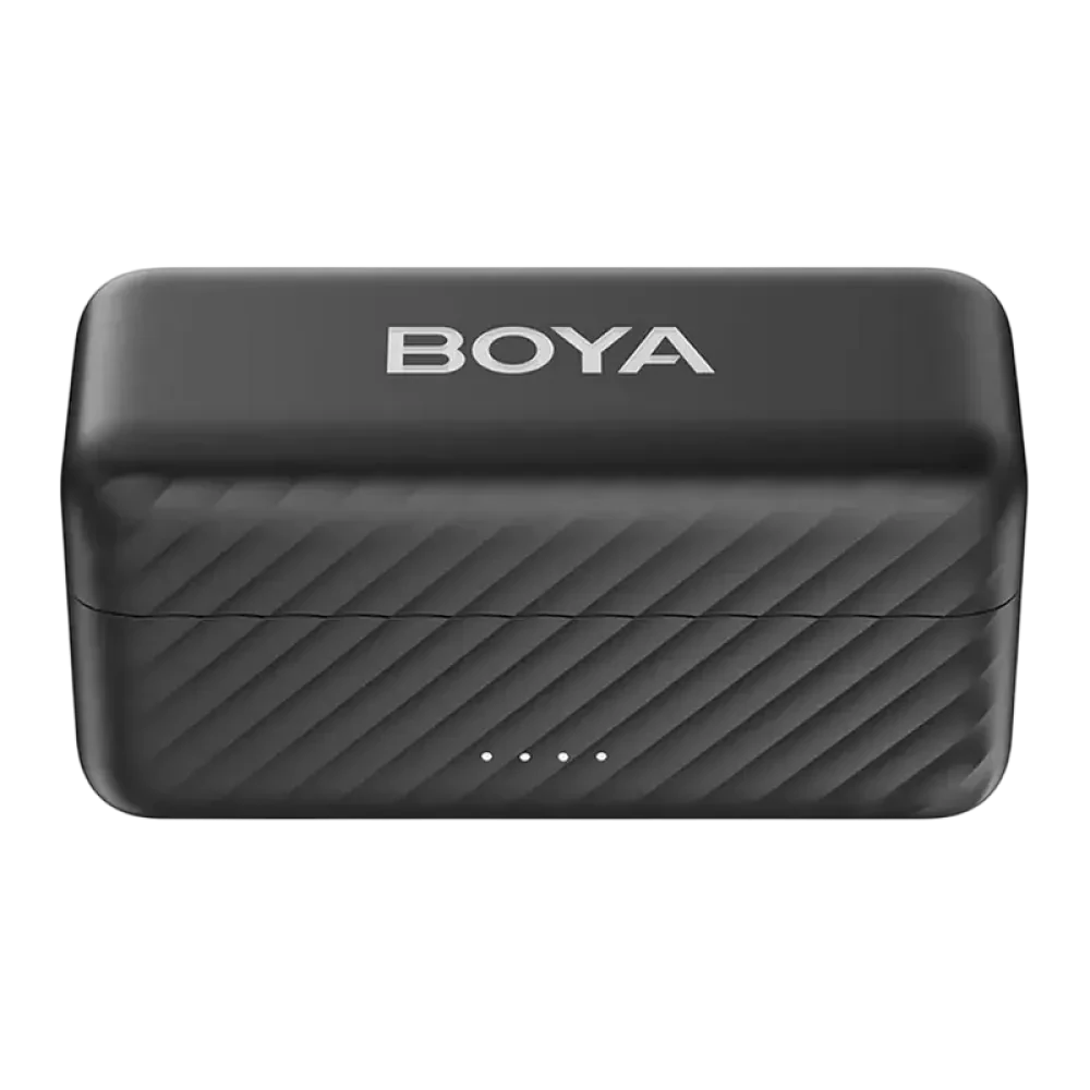 Microfon portabil pentru înregistrare vocală Boya Boyamic 2-01, Fără fir, Negru