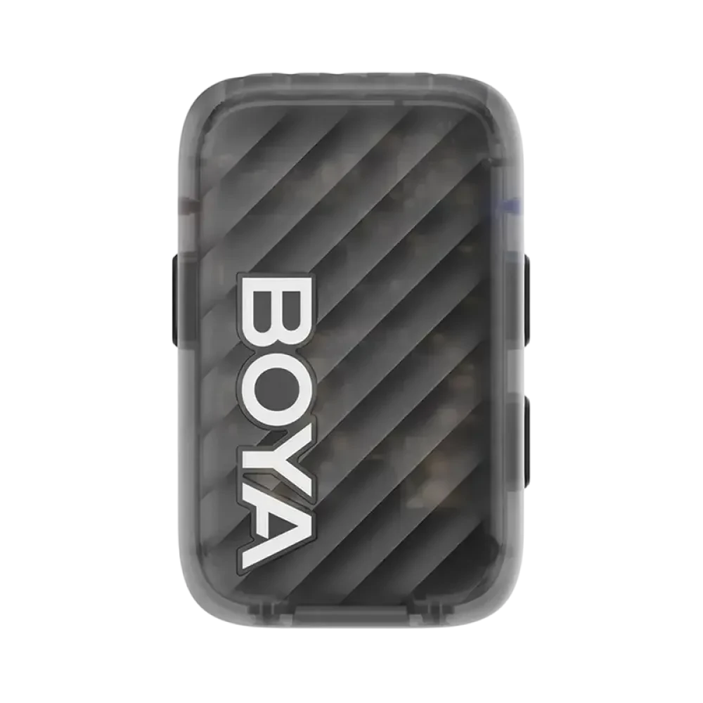 Microfon portabil pentru înregistrare vocală Boya Boyamic 2-01, Fără fir, Negru