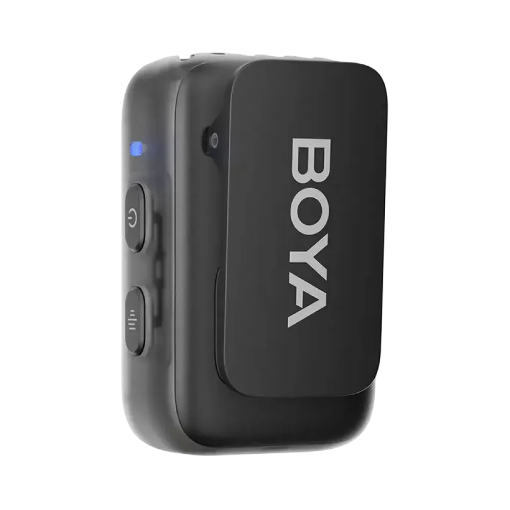 Microfon portabil pentru înregistrare vocală Boya Boyamic 2-01, Fără fir, Negru