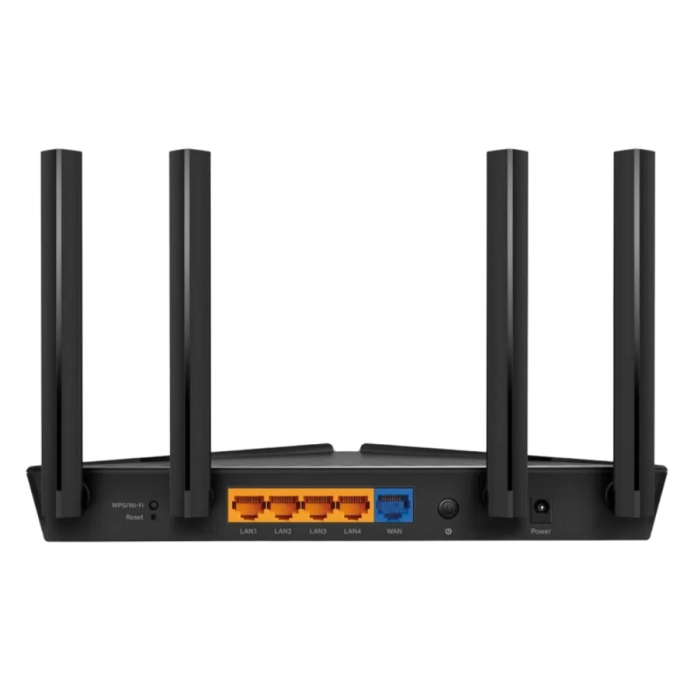 Router fără fir TP-LINK Archer AX1800, Wi-Fi, Negru