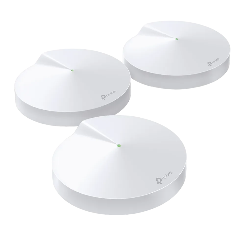 Sistem Wi-Fi Mesh TP-LINK Deco M5 (3-Pack), Alb