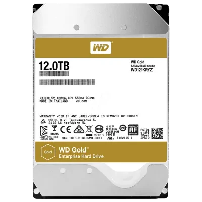 Unitate HDD Western Digital WD Gold, 3.5", 12 TB <WD121KRYZ>
