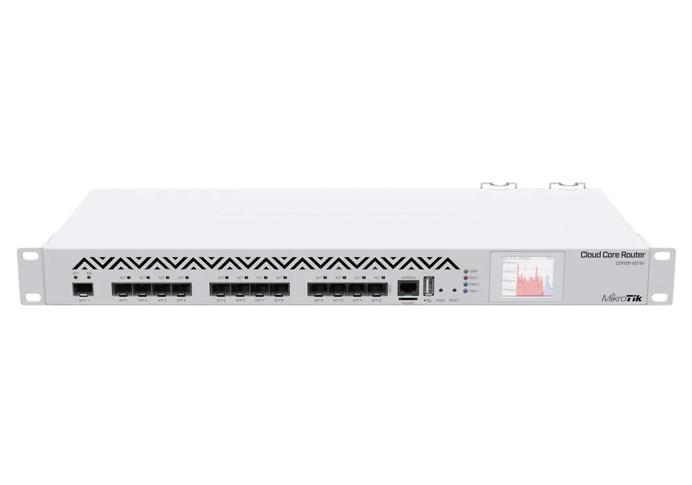 Router MikroTik CCR1016-12S-1S+, Alb