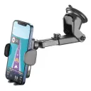 Suport Auto Cellularline Hug Dual Pro 15W, Negru