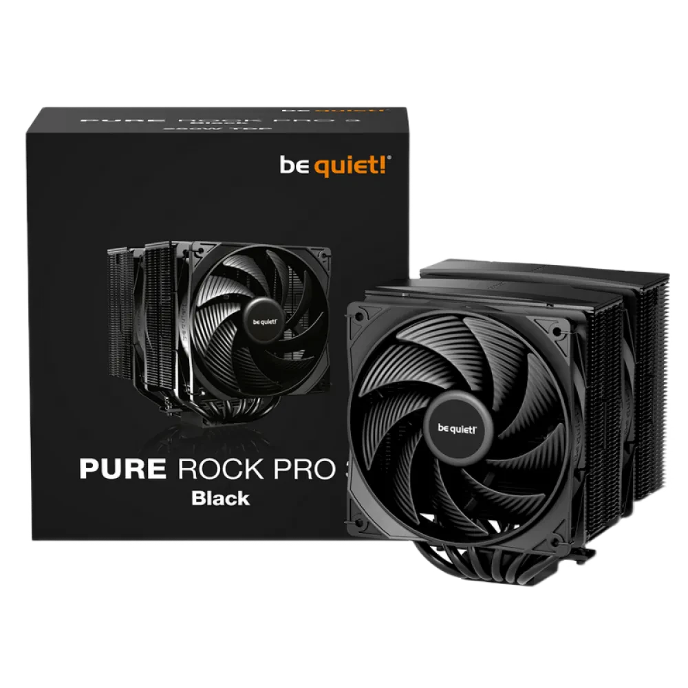 Cooler procesor be quiet! Pure Rock Pro 3, Negru