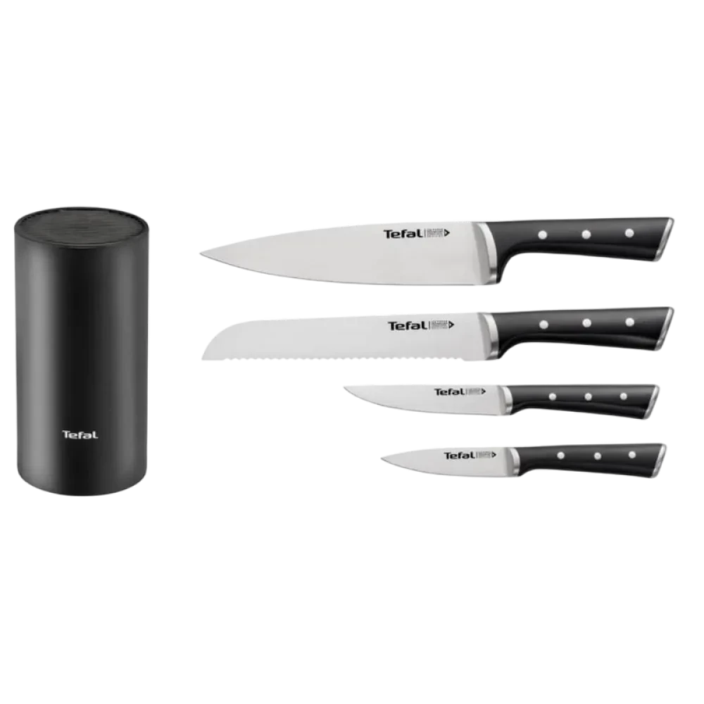 Set de Cuțite Tefal K2325S75, Negru