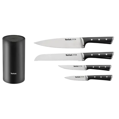 Набор ножей Tefal K2325S75, Чёрный