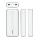 Acumulator extern RivaCase VA2081, 20000mAh, Alb