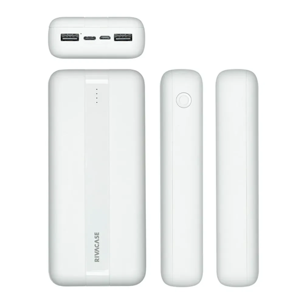 Acumulator extern RivaCase VA2081, 20000mAh, Alb