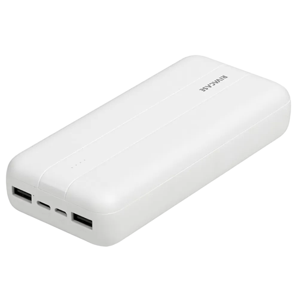Acumulator extern RivaCase VA2081, 20000mAh, Alb