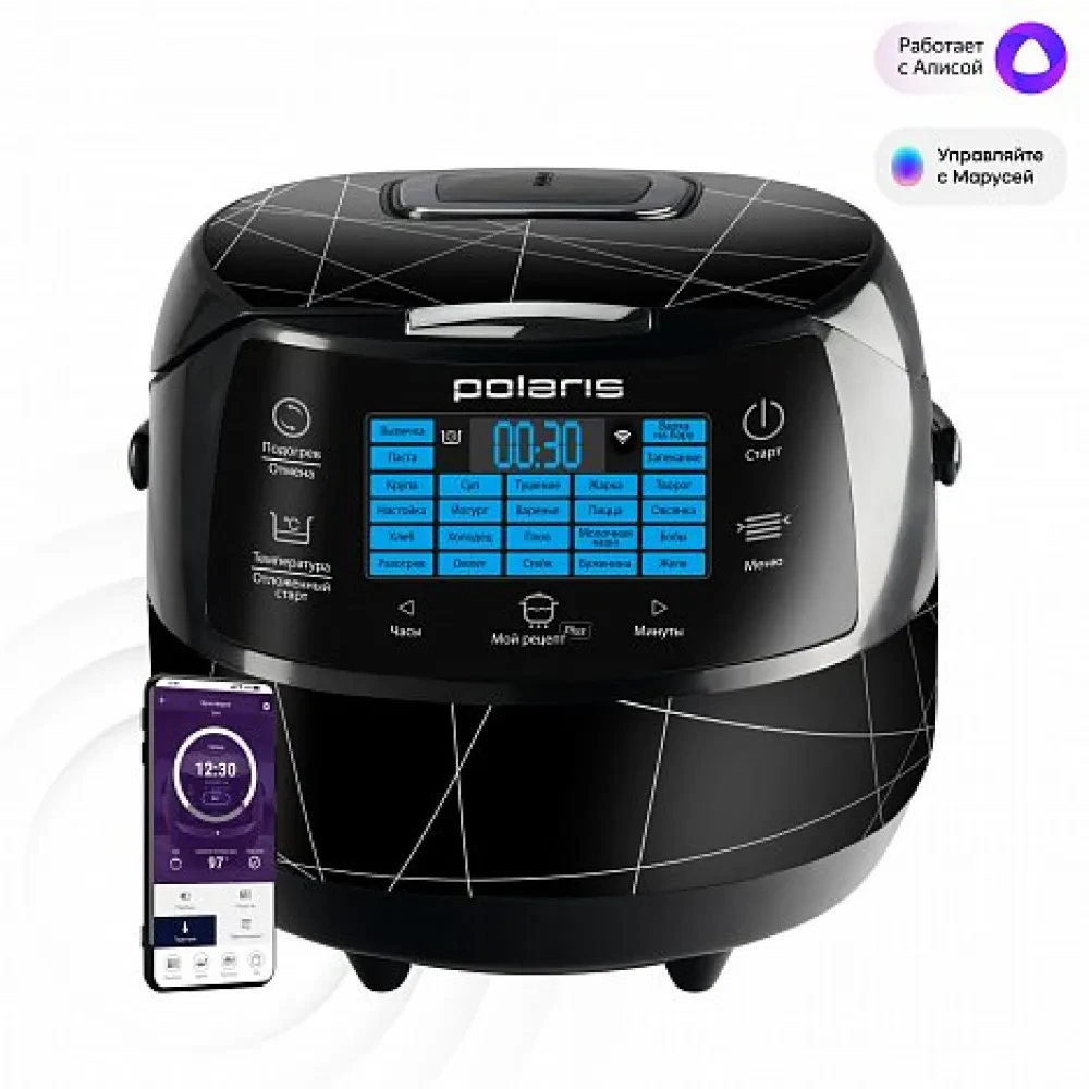 Мультиварка Polaris PMC 5017, Чёрный
