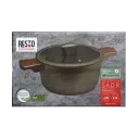 Кастрюля RESTO 93701, 2,6л, 20см, Зелёный