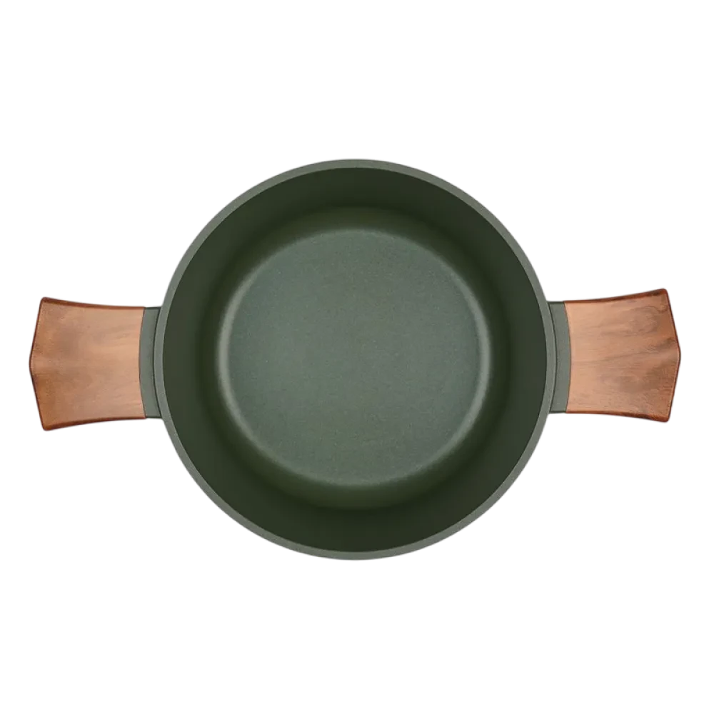 Кастрюля RESTO 93701, 2,6л, 20см, Зелёный