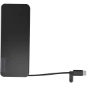 Stație Docking Lenovo USB-C Slim Travel Dock, Negru