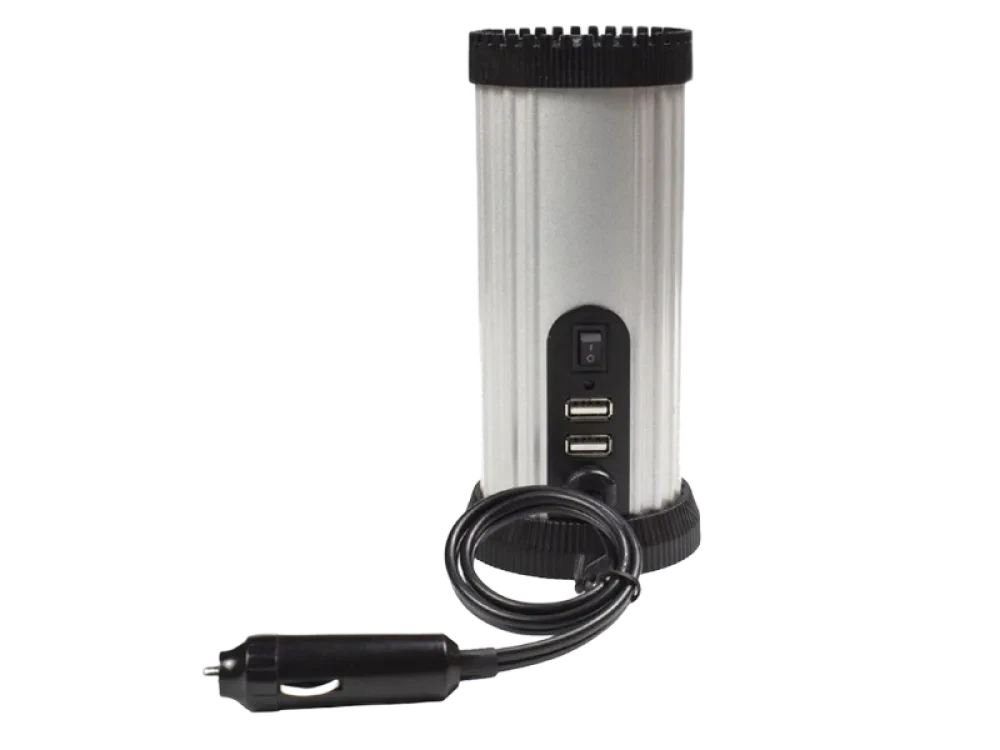 Invertor Auto Energenie EG-PWC150-01, 150W, Argintiu