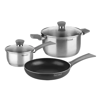 Set de cratițe Rondell RDS-1604 Argintiu
