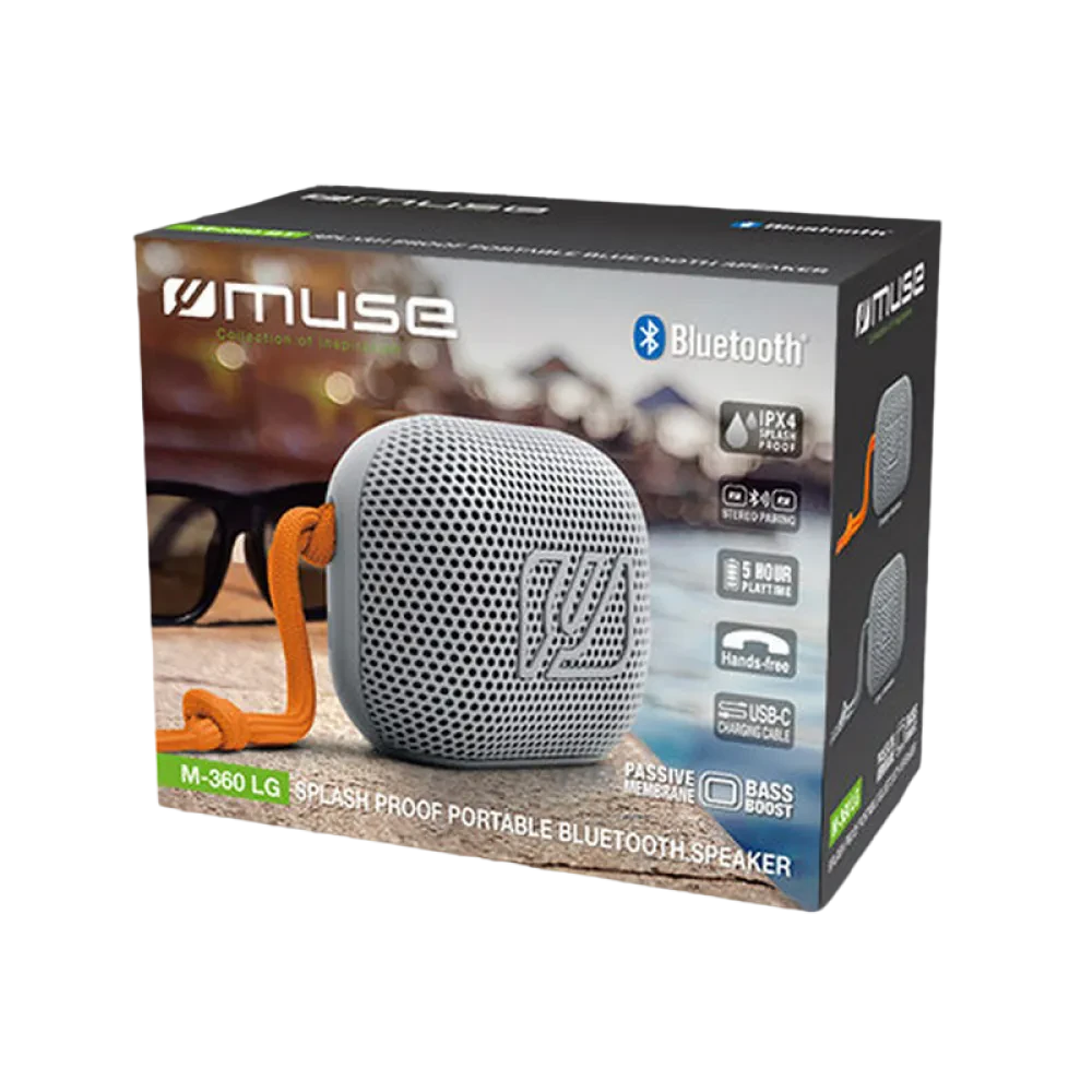Boxă portabilă MUSE M-360 LG, Gri