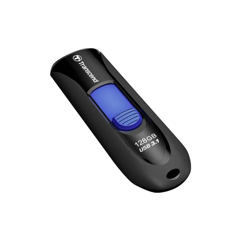 Memorie USB Transcend JetFlash 790, 128GB, Negru/Albastru