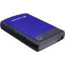 Внешний портативный жесткий диск Transcend StoreJet 25H3B, 2 ТБ, Морской Синий (TS2TSJ25H3B)
