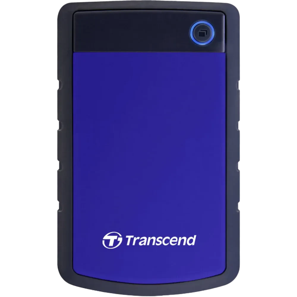 Внешний портативный жесткий диск Transcend StoreJet 25H3B, 2 ТБ, Морской Синий (TS2TSJ25H3B)