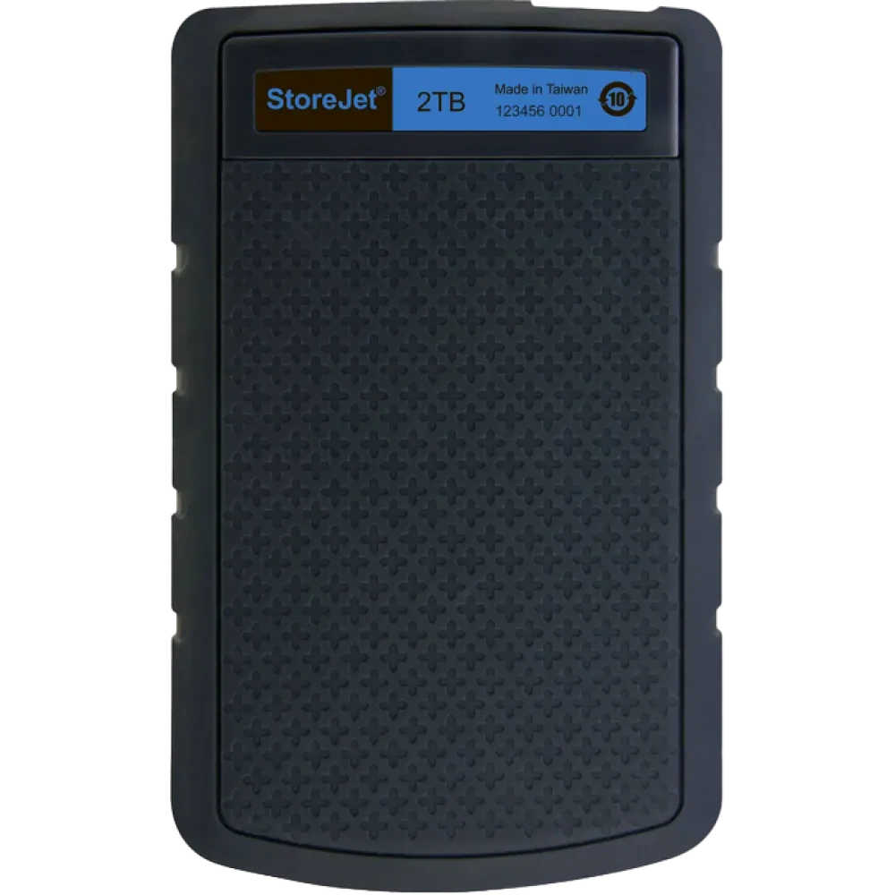 Внешний портативный жесткий диск Transcend StoreJet 25H3B, 2 ТБ, Морской Синий (TS2TSJ25H3B)