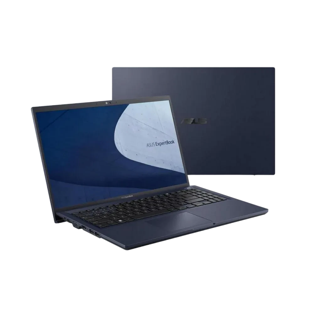 Laptop Business 15,6" ASUS ExpertBook B1 B1500CBA, Star Black, Intel Core i7-1255U, 16GB/512GB, Fără SO