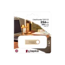 USB Flash накопитель Kingston DataTraveler SE9 G3, 256Гб, Золотой