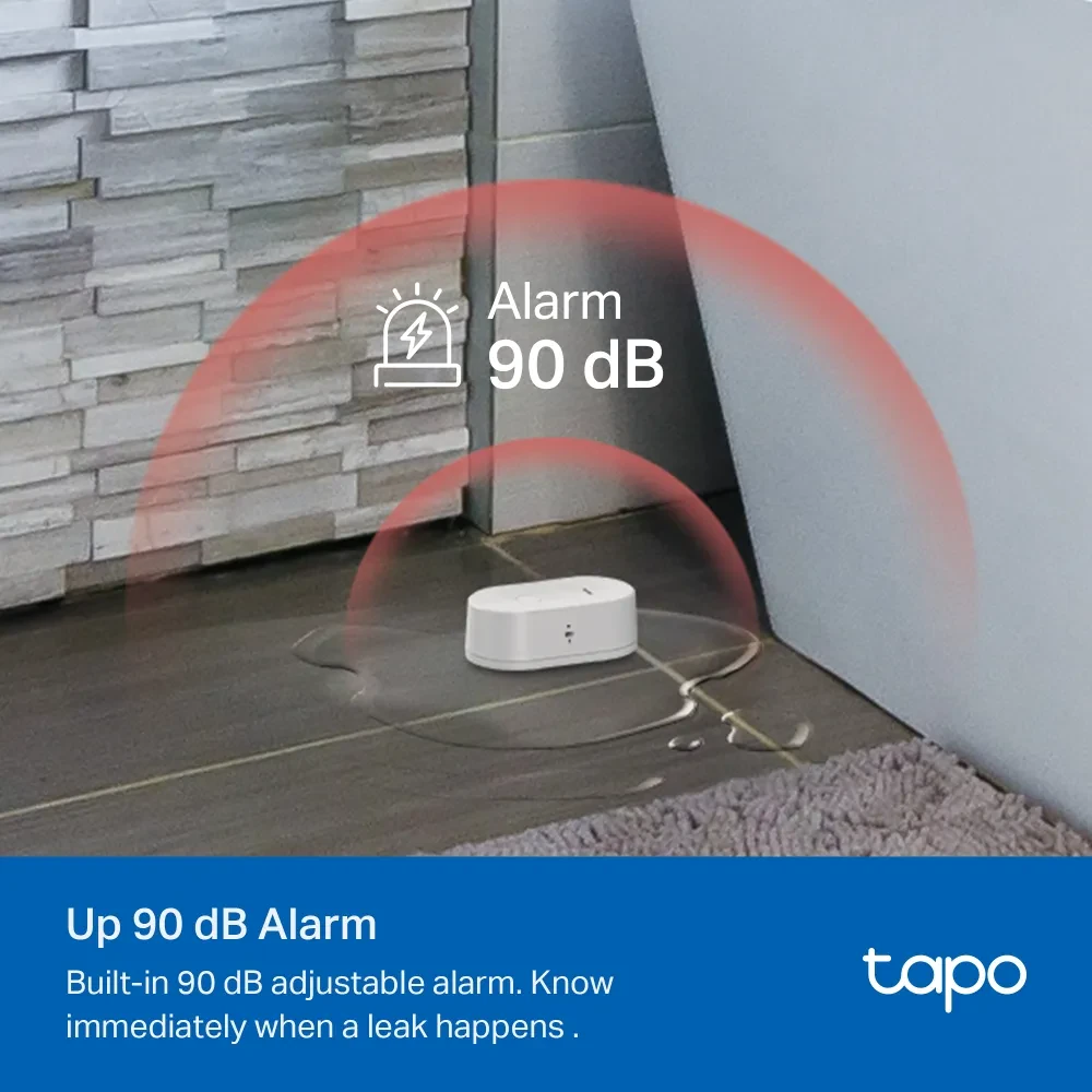 Detector de scurgeri TP-LINK Tapo T300, Alb
