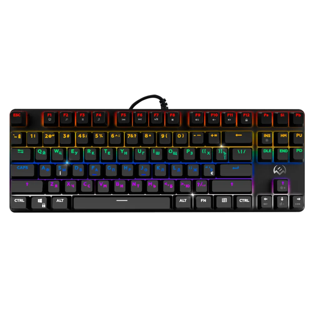 Клавиатура SVEN KB-G9150, Проводное, Чёрный