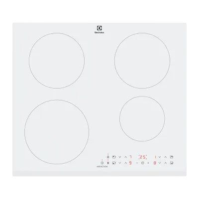 Plită cu inducție Electrolux LIR60430BW, Alb
