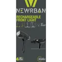 Передний фонарь Newrban NEWMLIGHTUSBK, Перезаряжаемый, Черный