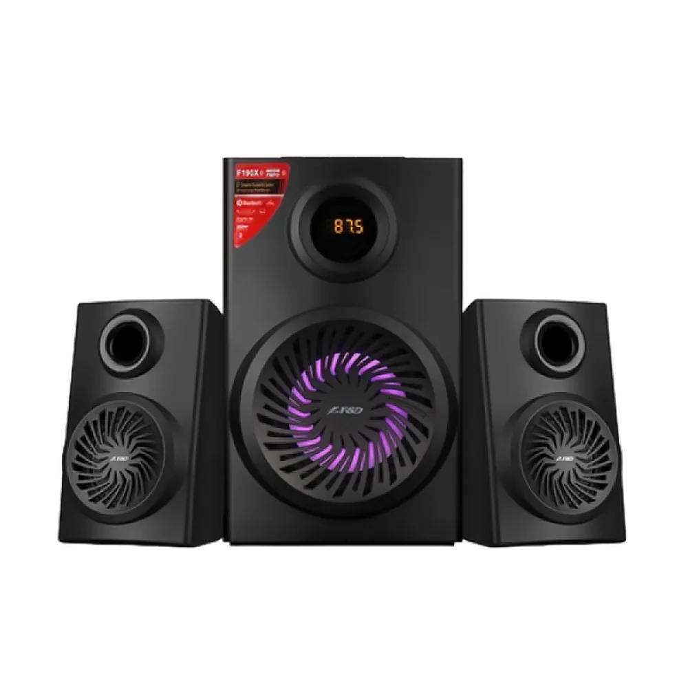 Sistem audio 2.1 CH F&D F190X, Negru
