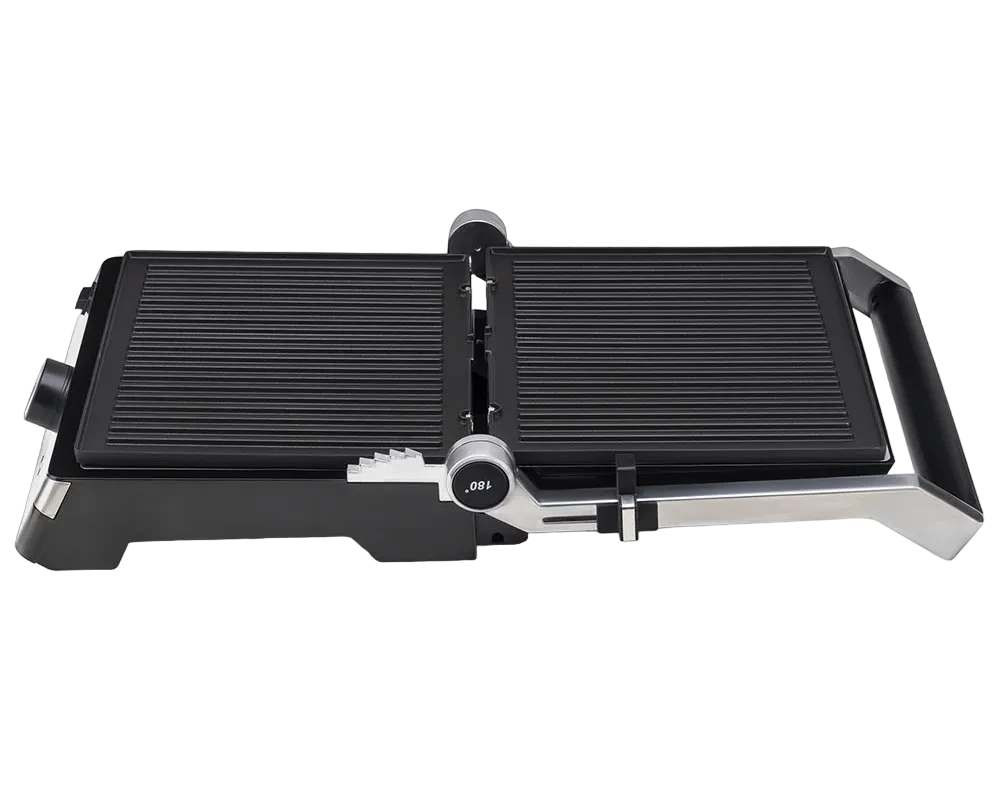 Grătar electric Polaris PGP1902, 2000W, Argintiu