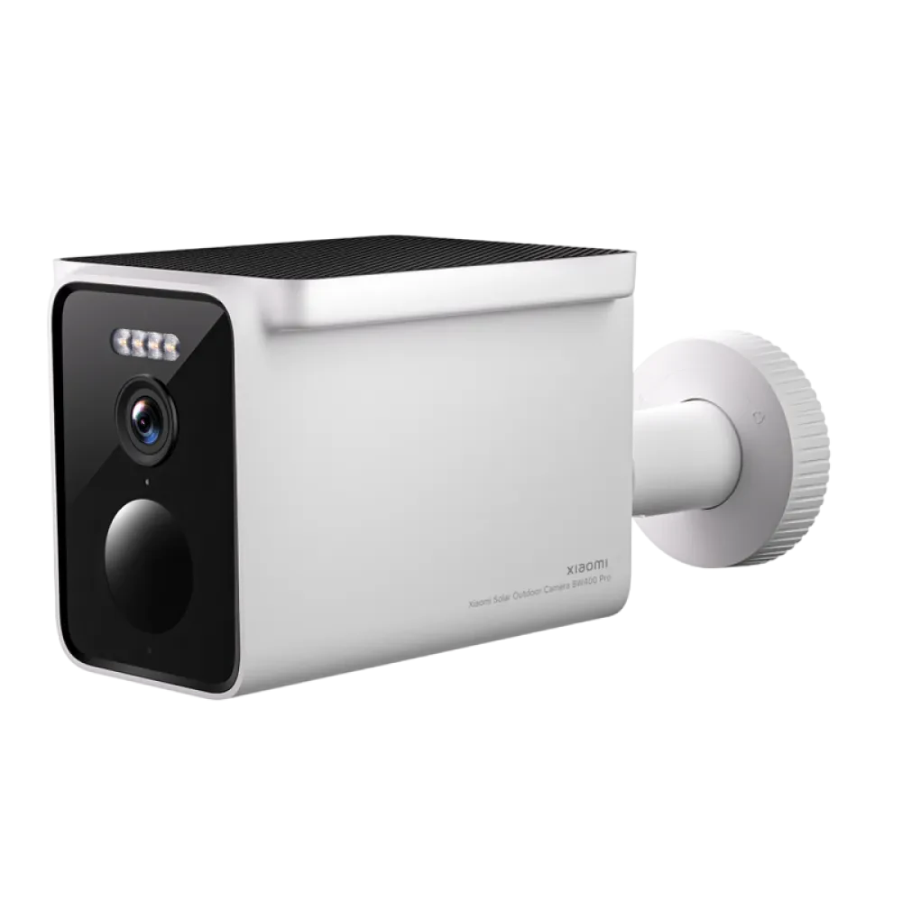 Camera de supraveghere IP Xiaomi Solar Outdoor Camera BW400 Pro Set, Alb