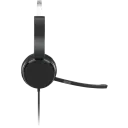Наушники Lenovo 100 Mono, Чёрный