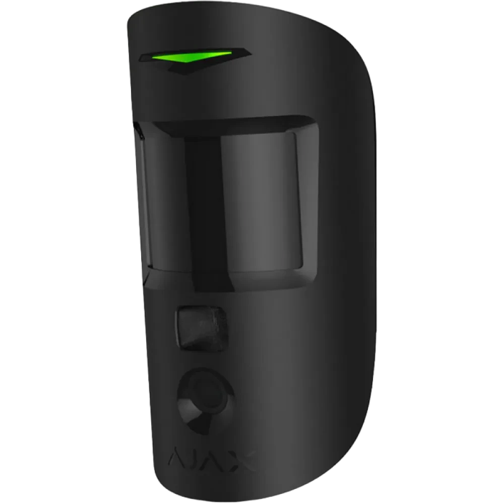 Датчик движения Ajax MotionCam (PhOD) Black, Чёрный
