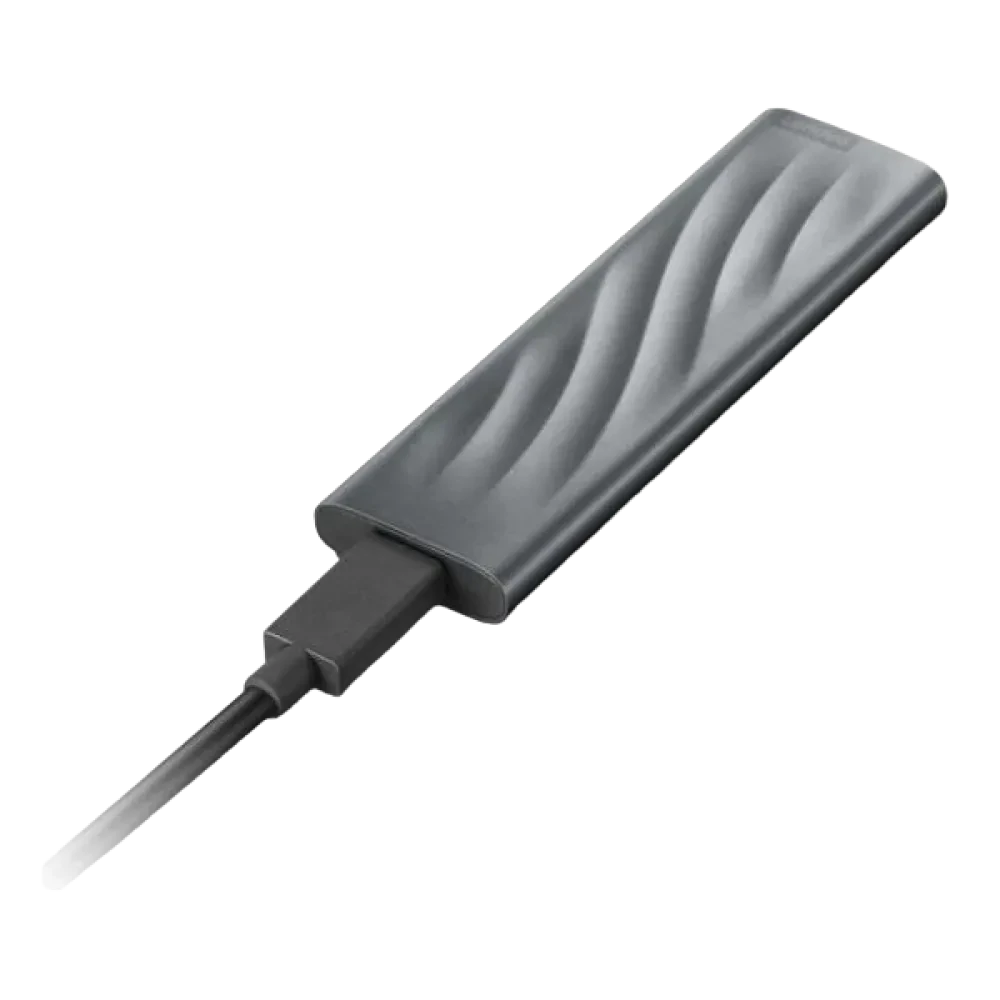 Внешний портативный SSD накопитель Lenovo PS8, 1 ТБ, Grey (GXB1M24160)
