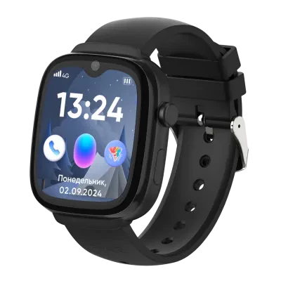 Детские часы Elari KidGram Watch, 48мм, Чёрный