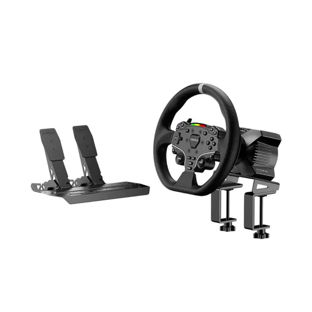 Volan Gaming MOZA R3 Racing pentru PC, Negru