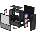 Carcasă PC Deepcool CH560, Midi-Tower, Fără PSU, Negru