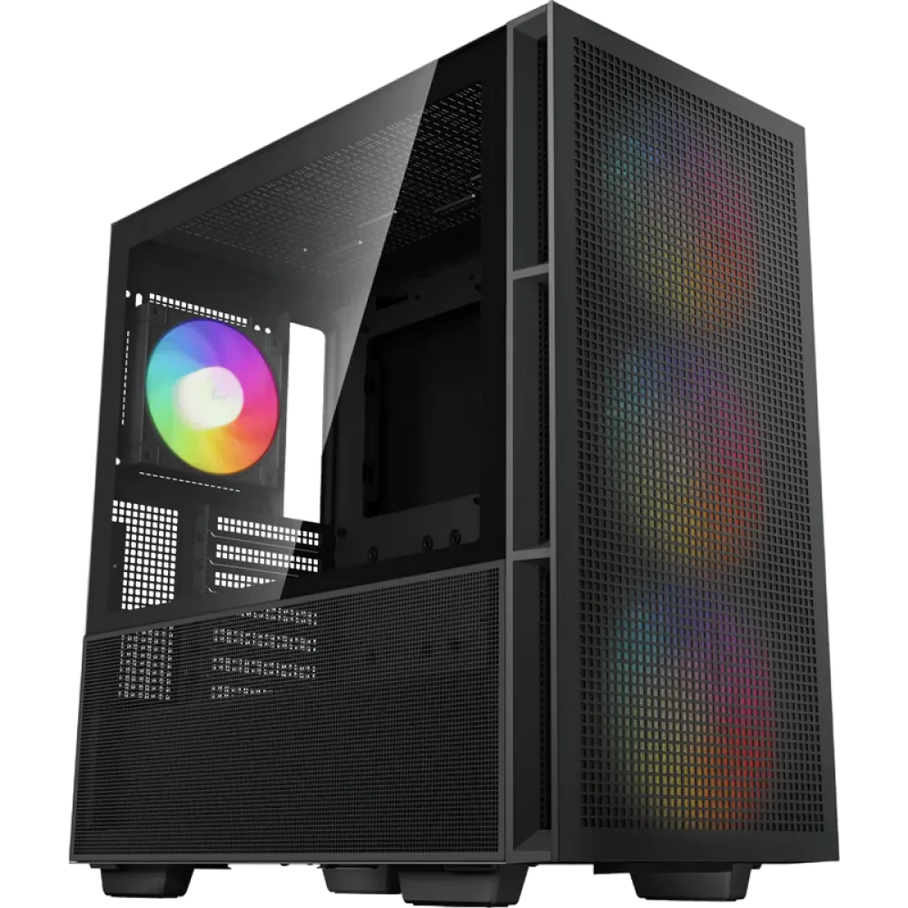Carcasă PC Deepcool CH560, Midi-Tower, Fără PSU, Negru