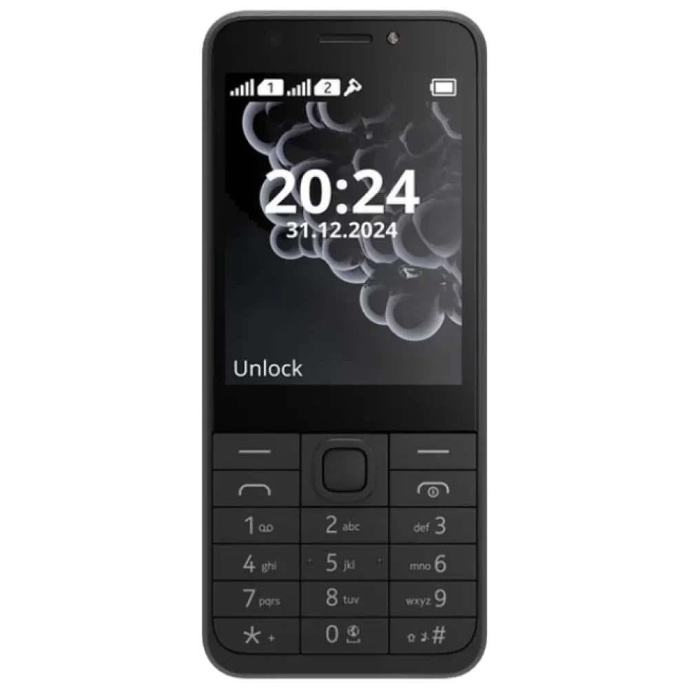 Мобильный телефон Nokia 230 (2024), Чёрный