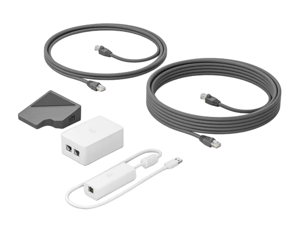 Аксессуары для веб-камер Logitech Tap & Cat5e Kit, 1280 x 800, Серый