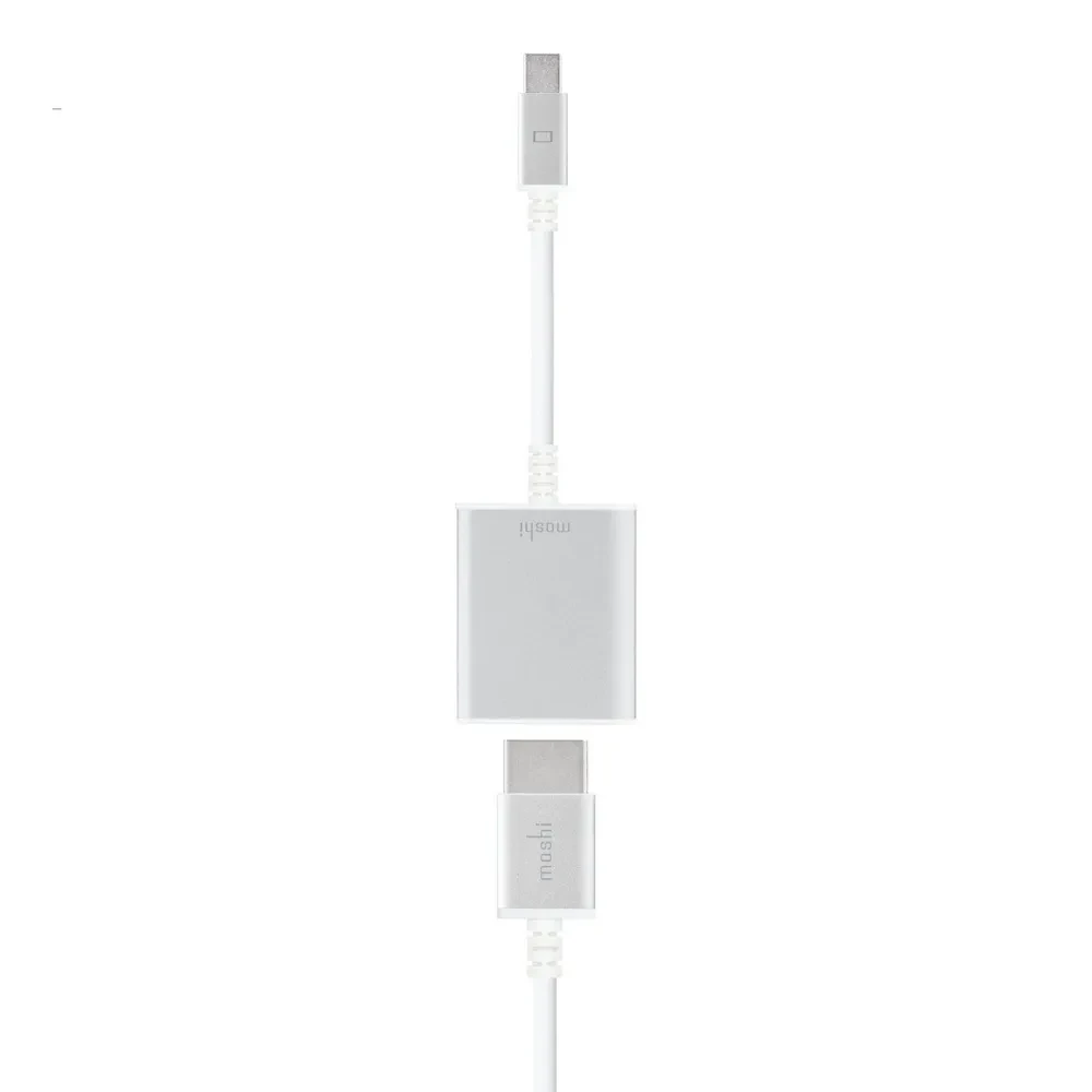 Cablu Video Moshi Mini DisplayPort to HDMI Adapter (4K), Alb