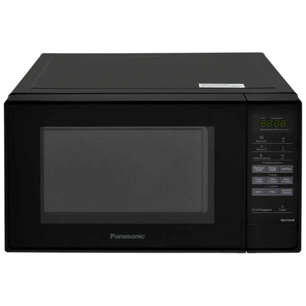 Микроволновая печь Panasonic NN-ST25HBZUE, Чёрный