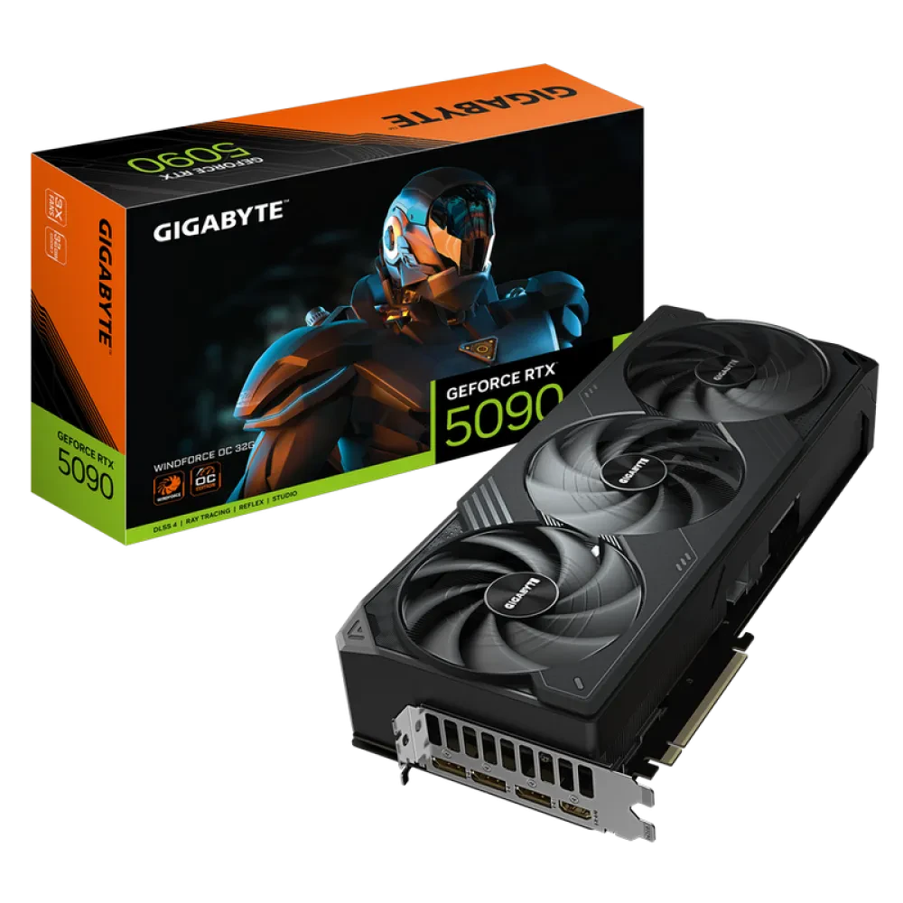 Placă Video Gigabyte WindForce OC RTX5090, 32GB GDDR7 512bit