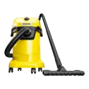 Aspirator Karcher WD 3 V-17/4/20 + Filtre-saci 2.863-314.0, Galben