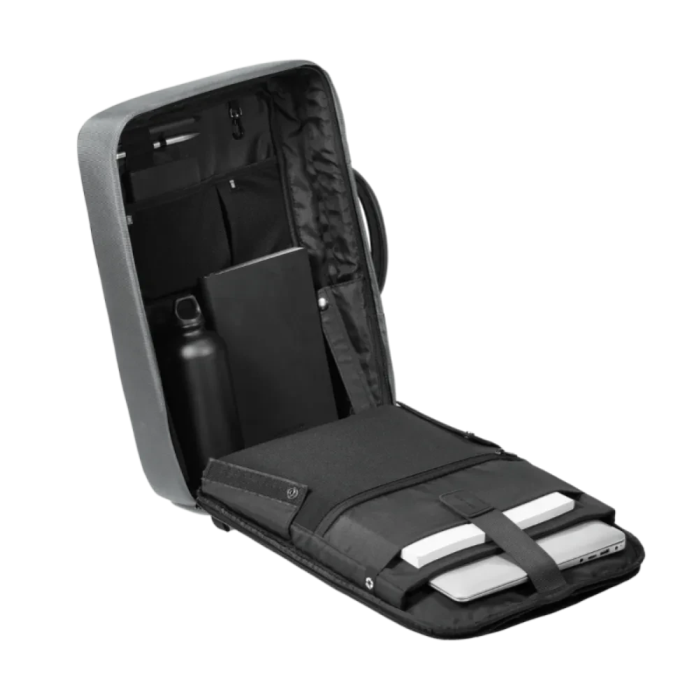 Рюкзак и Портфель Bobby Bizz 2.0, 16", Переработанный из ПЭТ-бутылок, Grey