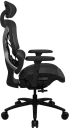 Scaun Gaming ThunderX3 XTC, Plasă Respirabilă, PU Piele, Negru